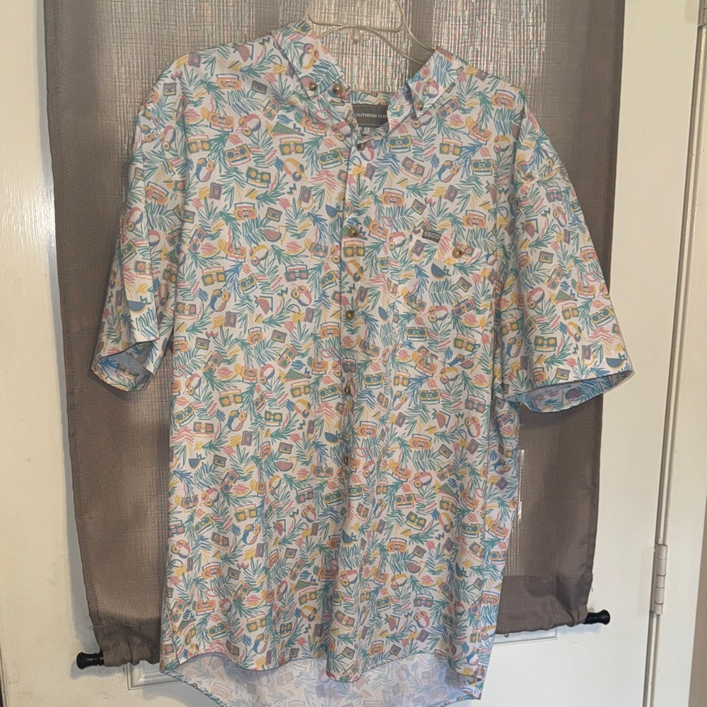 The Southern Shirt Company Multicolor Patterned Shirt